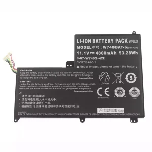 New genuine laptop battery for CLEVO 3ICP7/34/95-2