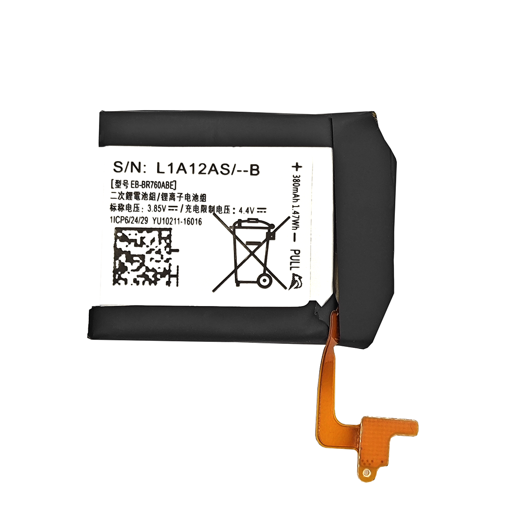 Replacement battery EB-BR760ABE for Samsung Gear S3 Frontier (SM-R760),Gear S3 Classic (SM-R770,BR760,R765)