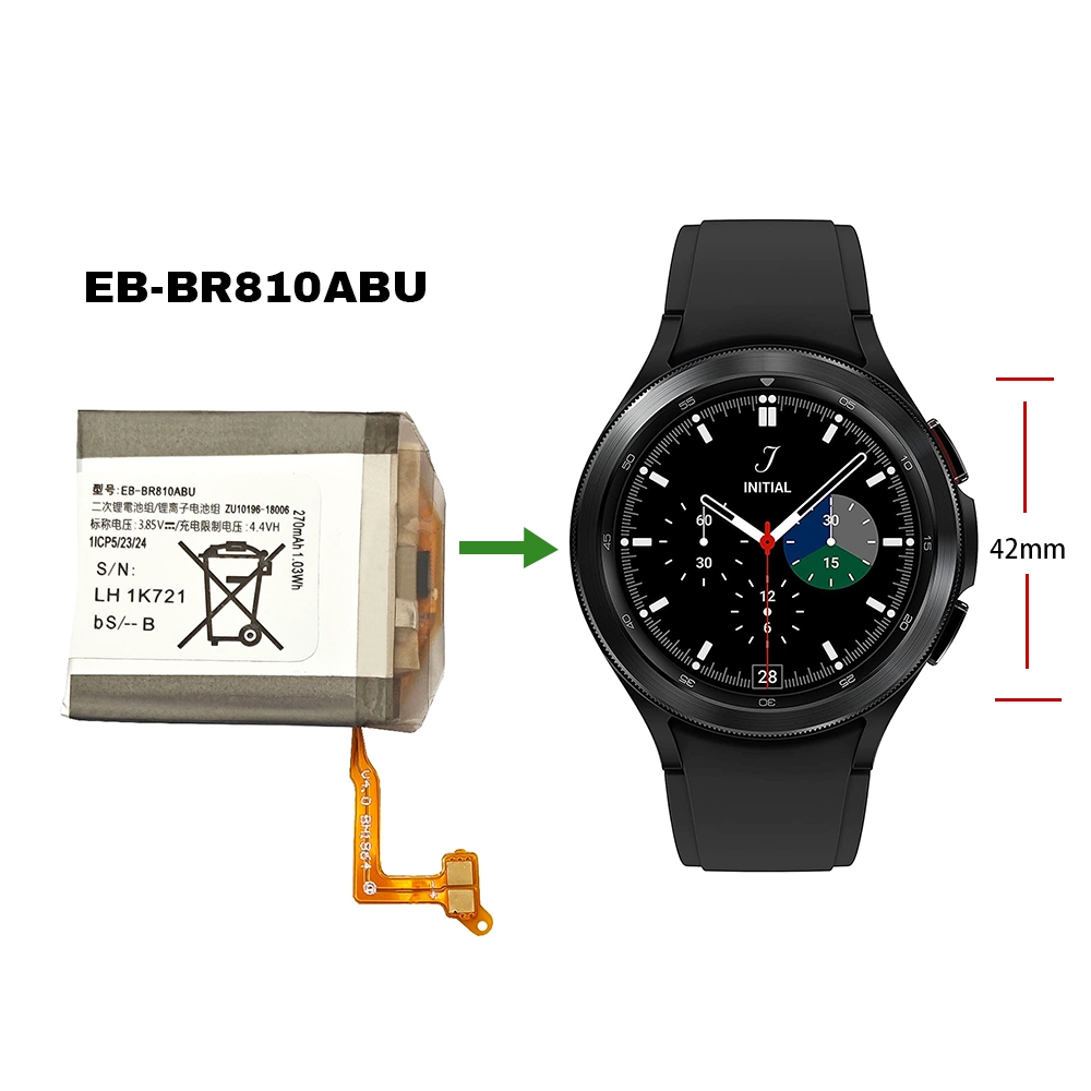 Replacement battery EB-BR810ABU for Samsung Galaxy Gear S4 (42mm) SM-R810 SM-R815 - Image 4