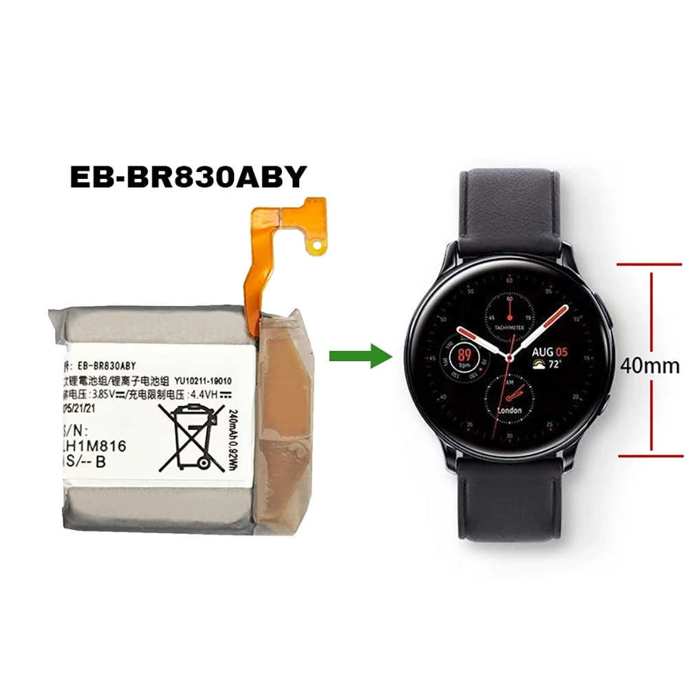 Replacement battery EB-BR830ABY for Samsung Galaxy Watch Active 2 (40mm) SM-R830 SM-R835 SM-R835U - Image 4