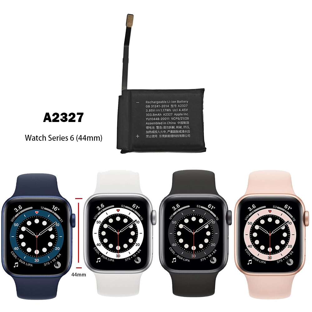 Replacement battery A2327 for Apple Watch Series 6 (44mm) - Image 4