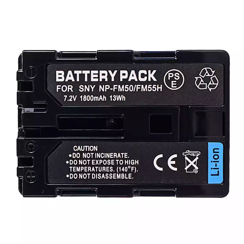 Replacement camera battery for SONY NP-FM50 NP-FM55H