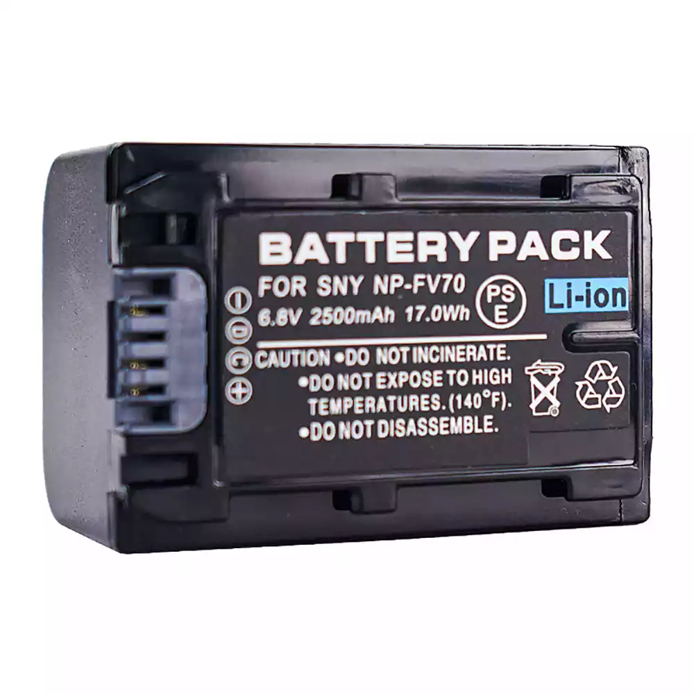 Replacement camera battery for SONY NP-FV70 - Image 2