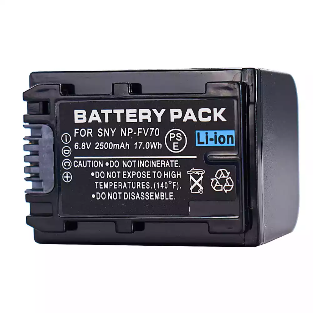 Replacement camera battery for SONY NP-FV70 - Image 3