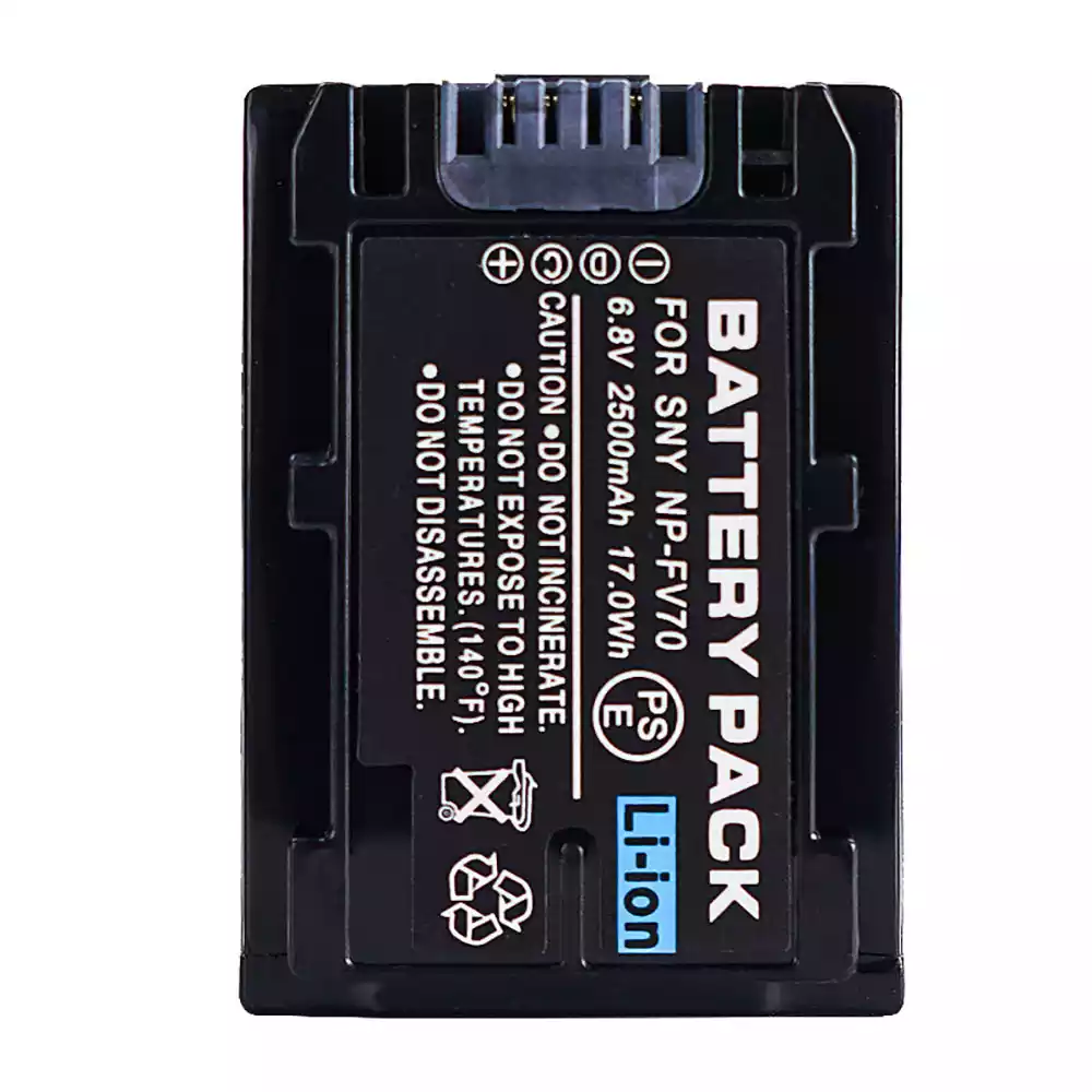 Replacement camera battery for SONY NP-FV70 - Image 4