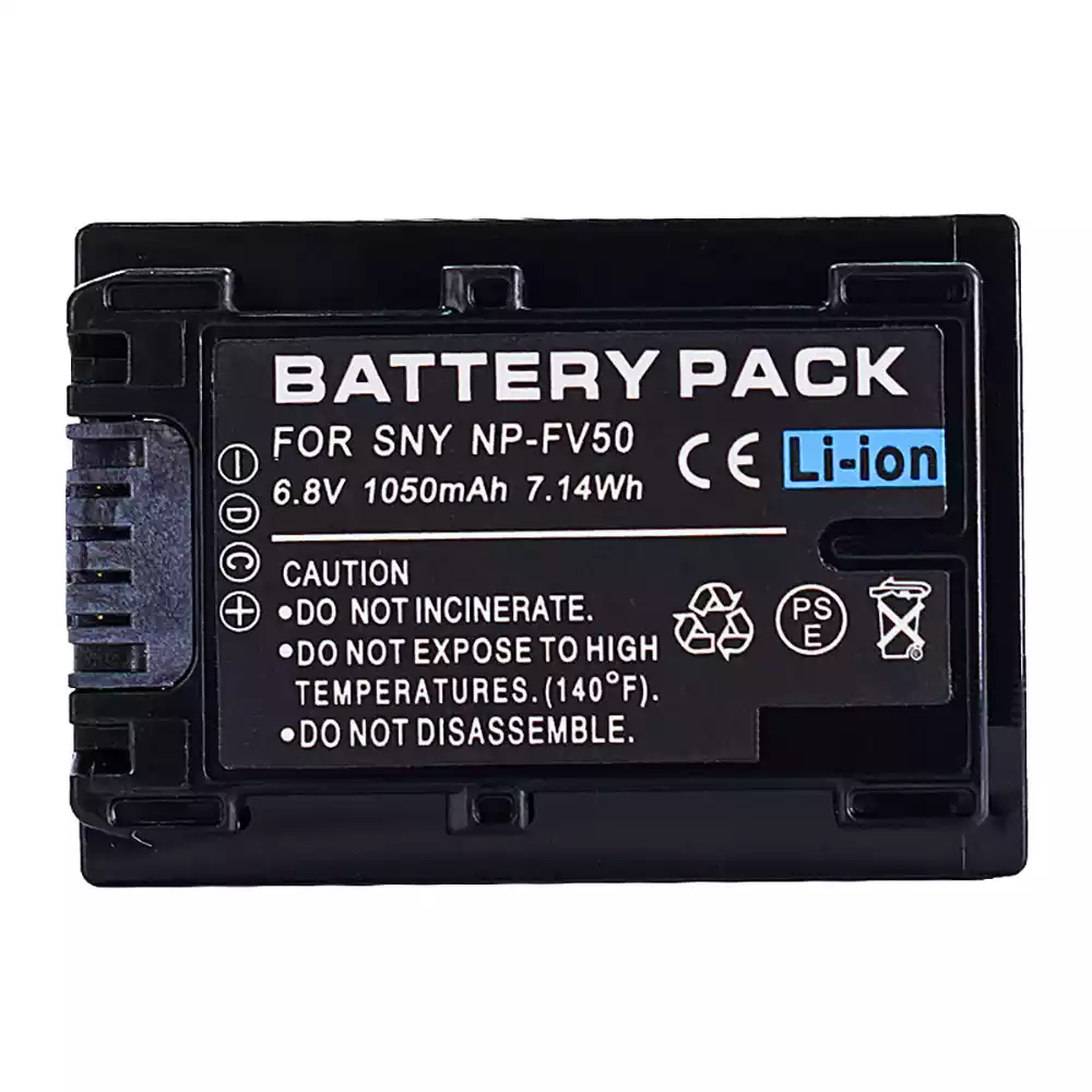 Replacement camera battery for SONY NP-FV30,NP-FV40,NP-FV50
