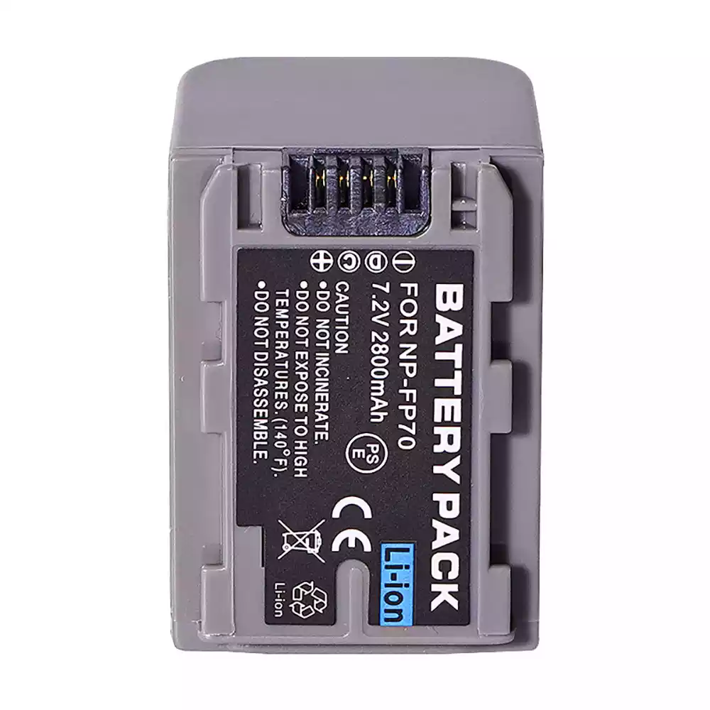 Replacement camera battery for SONY NP-FP70