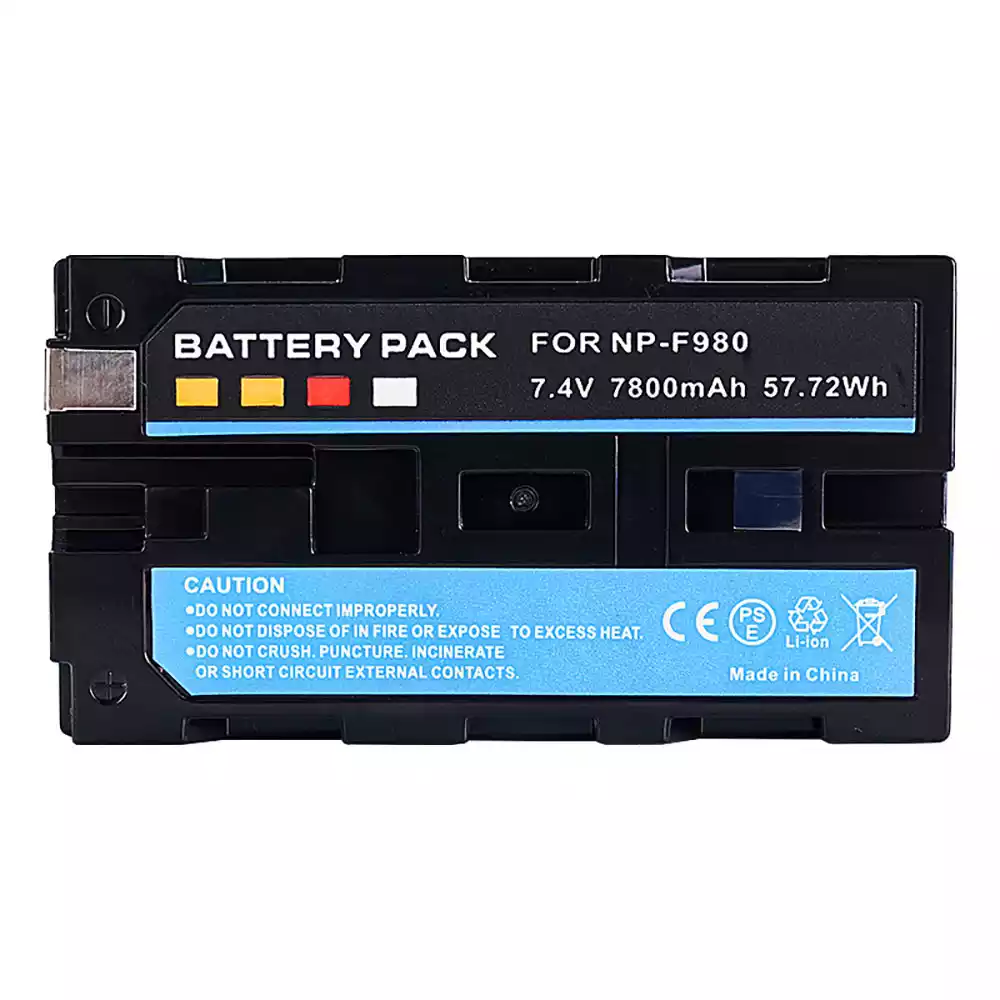 USB-C Type C Input Replacement camera battery for SONY NP-F980