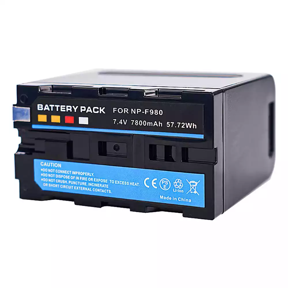 USB-C Type C Input Replacement camera battery for SONY NP-F980 - Image 2