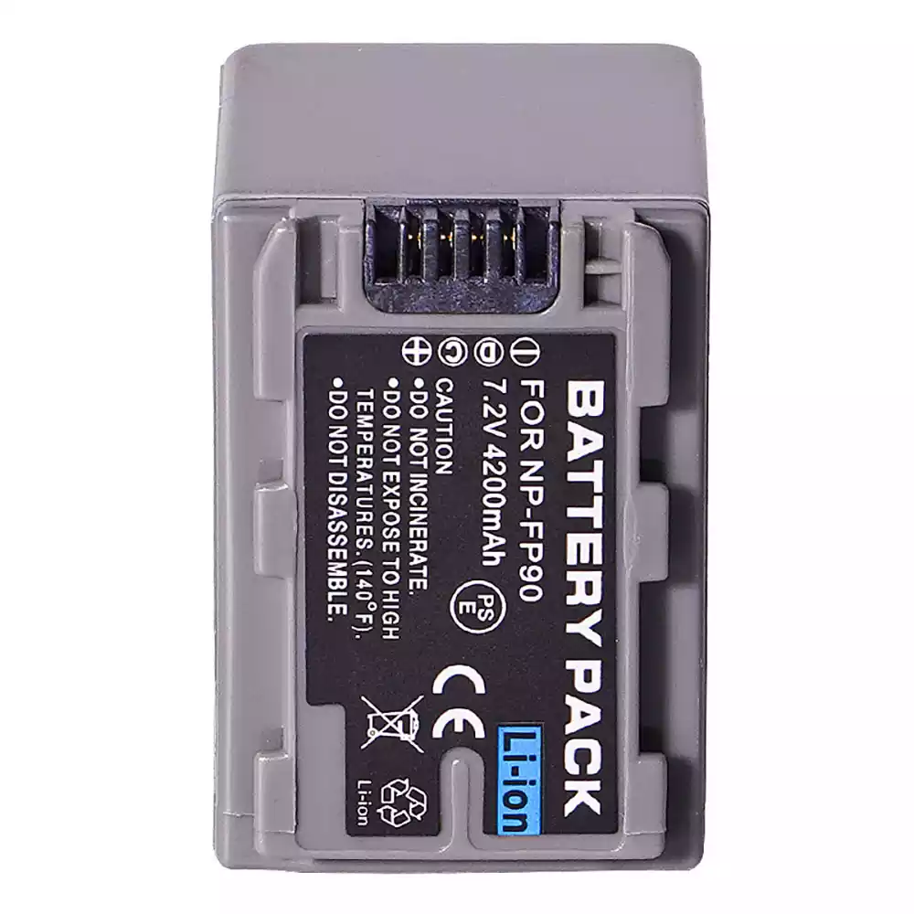 Replacement camera battery for SONY NP-FP90 - Image 2
