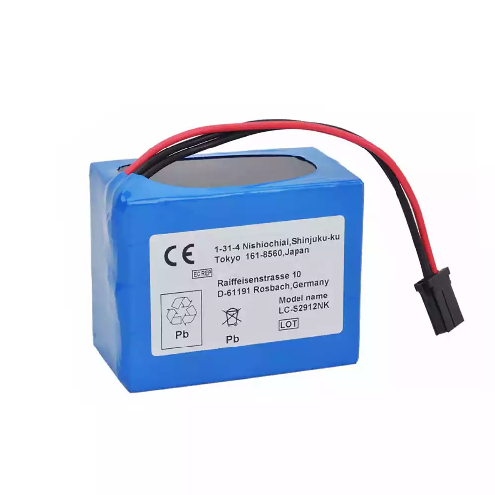 Replacement battery for NIHON KOHDEN LC-S2912NK,LCS-2912NK,X041B