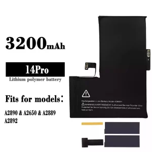 Genuine cell phone battery A2866H for iPhone 14 pro