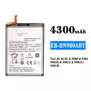 Genuine cell phone battery EB-BN980ABY for Samsung Note 20 4G/Note 20 5G
