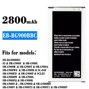 Genuine cell phone battery EB-BG900BBC for Samsung S5