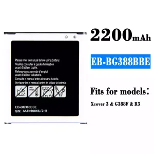 Genuine cell phone battery EB-BG388BBE for Samsung Xcover 3
