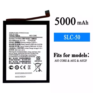 Genuine cell phone battery SLC-50 for Samsung A03 CORE