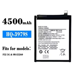 Genuine cell phone battery HQ-3979S for Samsung F52 5G