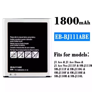 Genuine cell phone battery EB-BJ111ABE for Samsung J1 Ace