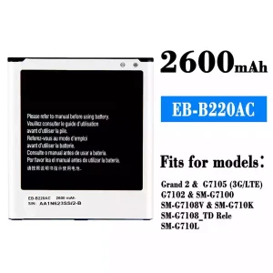 Genuine cell phone battery EB-B220AC for Samsung Grand 2