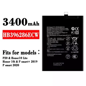 Genuine cell phone battery HB396286ECW for HUAWEI P20 / Honor 10 Lite / Honor 10i / P smart+ 2019 / P smart 2020