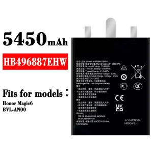 Genuine cell phone battery HB496887EHW for HUAWEI Honor Magie 6