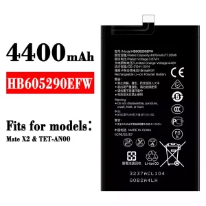 Genuine cell phone battery HB605290EFW for HUAWEI Mate X2