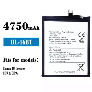 Genuine cell phone battery BL-46BT for Tecno Camon 18 Premier