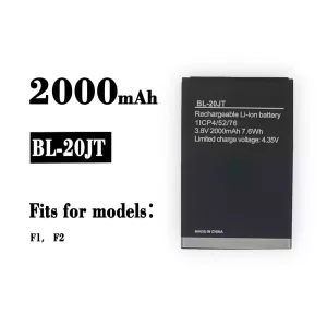 Genuine cell phone battery BL-20JT for Tecno F1 / F2