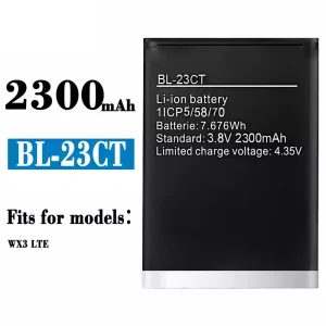 Genuine cell phone battery BL-23CT for Tecno WX3 LTE