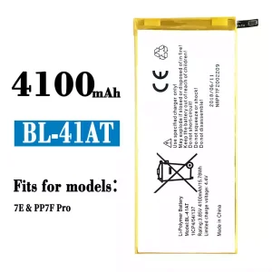 Genuine cell phone battery BL-41AT for Tecno 7E / PP7F Pro