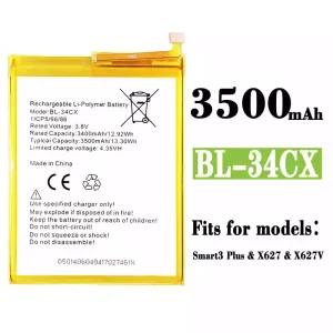 Genuine cell phone battery BL-34CX for Infinix Smart 3 Plus