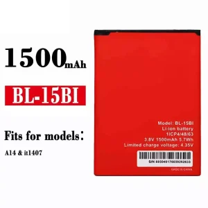 Genuine cell phone battery BL-15BI for ITEL A14 / it1407