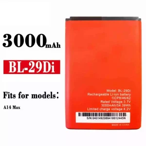 Genuine cell phone battery BL-29Di for ITEL A14 Max