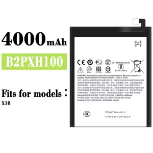 Genuine cell phone battery B2PXH100 for HTC X10