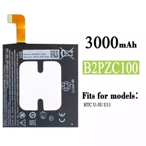 Genuine cell phone battery B2PZC100 for HTC U11/U-3U