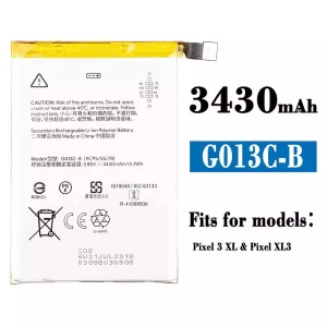 Genuine cell phone battery G013C-B for Google Pixel 3 XL