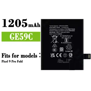 Genuine cell phone battery GE59C for Google Pixel 9 Pro Fold