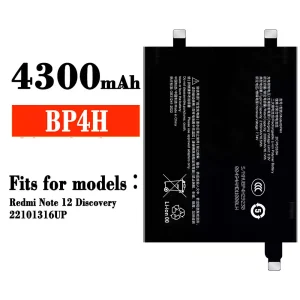 Genuine cell phone battery BP4H for Xiaomi Redmi Note 12