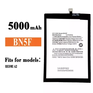 Genuine cell phone battery BN5F for Xiaomi redmi A2