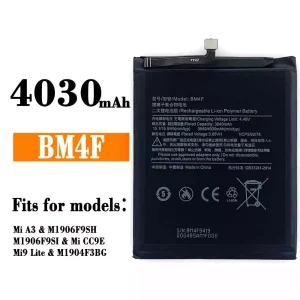 Genuine cell phone battery BM4F for Xiaomi Mi A3 / Mi 9 Lite