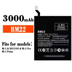 Genuine cell phone battery BM22 for Xiaomi Mi 5 / Mi 5 Pro