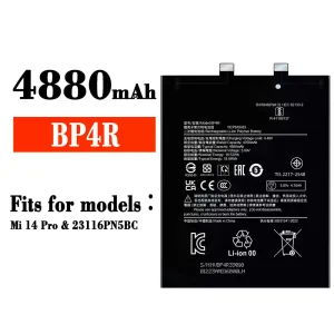 Genuine cell phone battery BP4R for Xiaomi Mi 14 Pro