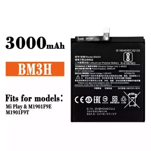 Genuine cell phone battery BM3H for Xiaomi Mi Play