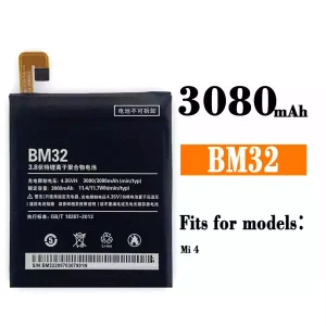 Genuine cell phone battery BM32 for Xiaomi Mi 4