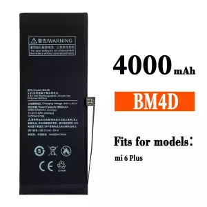 Genuine cell phone battery BM4D for Xiaomi Mi 6 plus