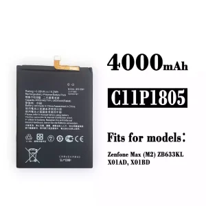 Genuine cell phone battery C11P1805 for Asus Zenfone Max (M2)