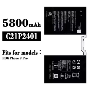 Genuine cell phone battery C21P2401 for Asus ROG Phone 9 Pro