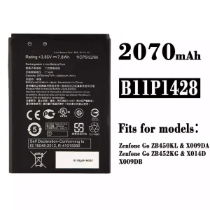 Genuine cell phone battery B11P1428 for Asus Zenfone Go ZB450KL / ZB452KG