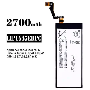 Genuine cell phone battery LIP1645ERPC for Sony Xperia XZ1 / XZ1 Dual