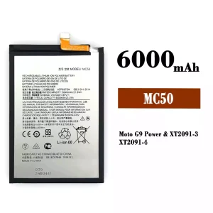 Genuine cell phone battery MC50 for Motorola Moto G9 Power / G60 / G40 Fusion